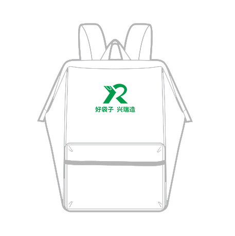 多口袋运动双肩包