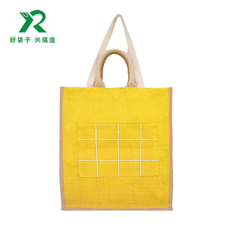 黄麻复古防水麻布袋