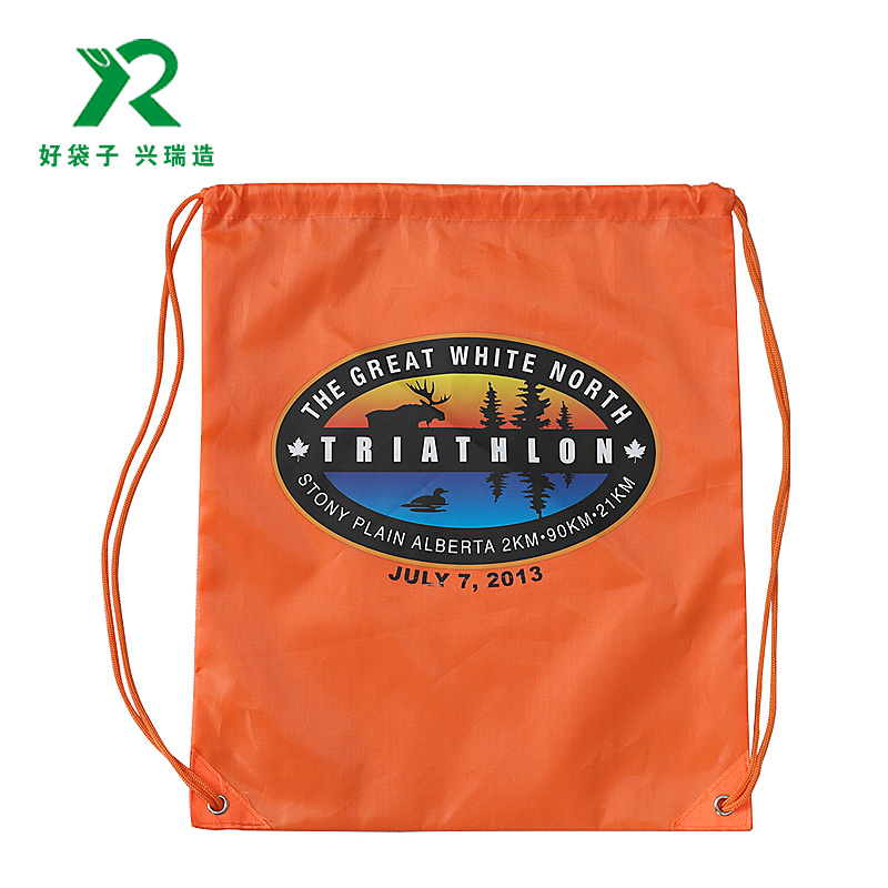 数码印防水背包袋双绳背包袋